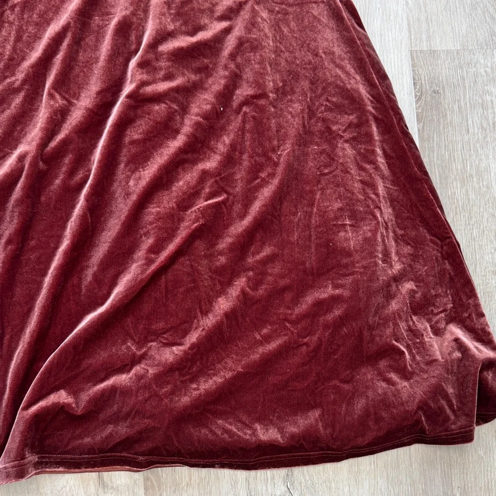 Revelry Bardot Velvet Dress sz 6 - Picture 8 of 14